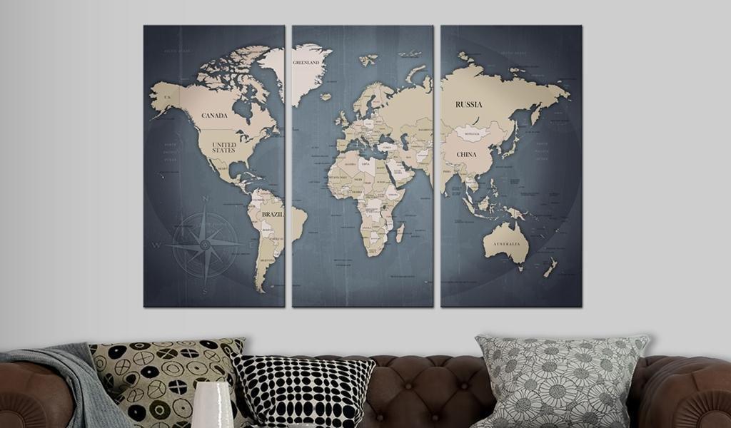 Canvas Print - Anthracitic World - www.trendingbestsellers.com