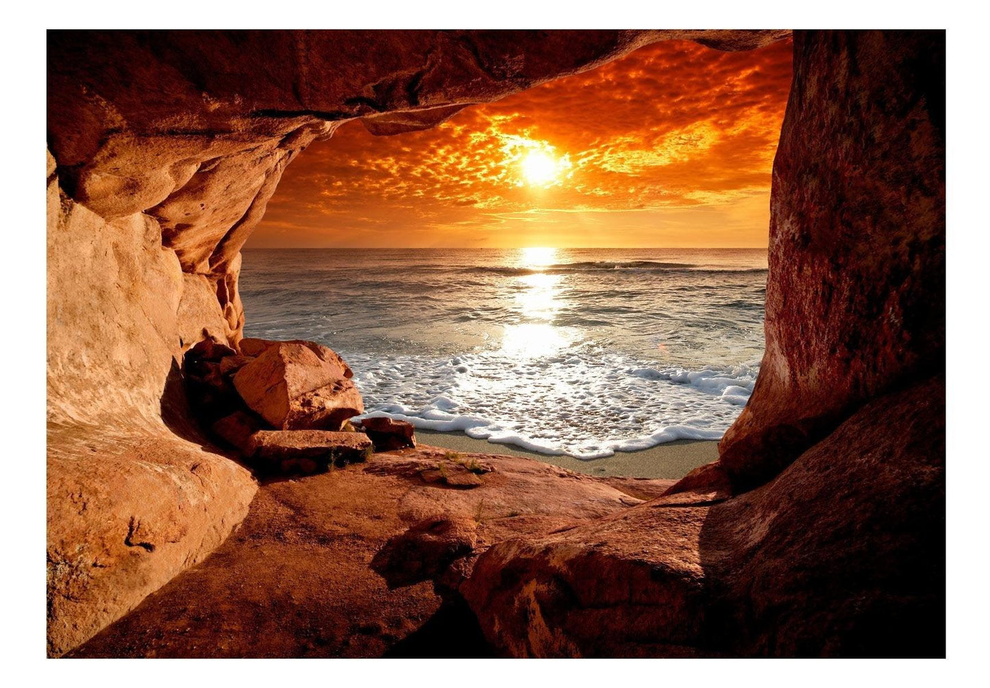 Peel and stick wall mural - Exit from the Cave - www.trendingbestsellers.com