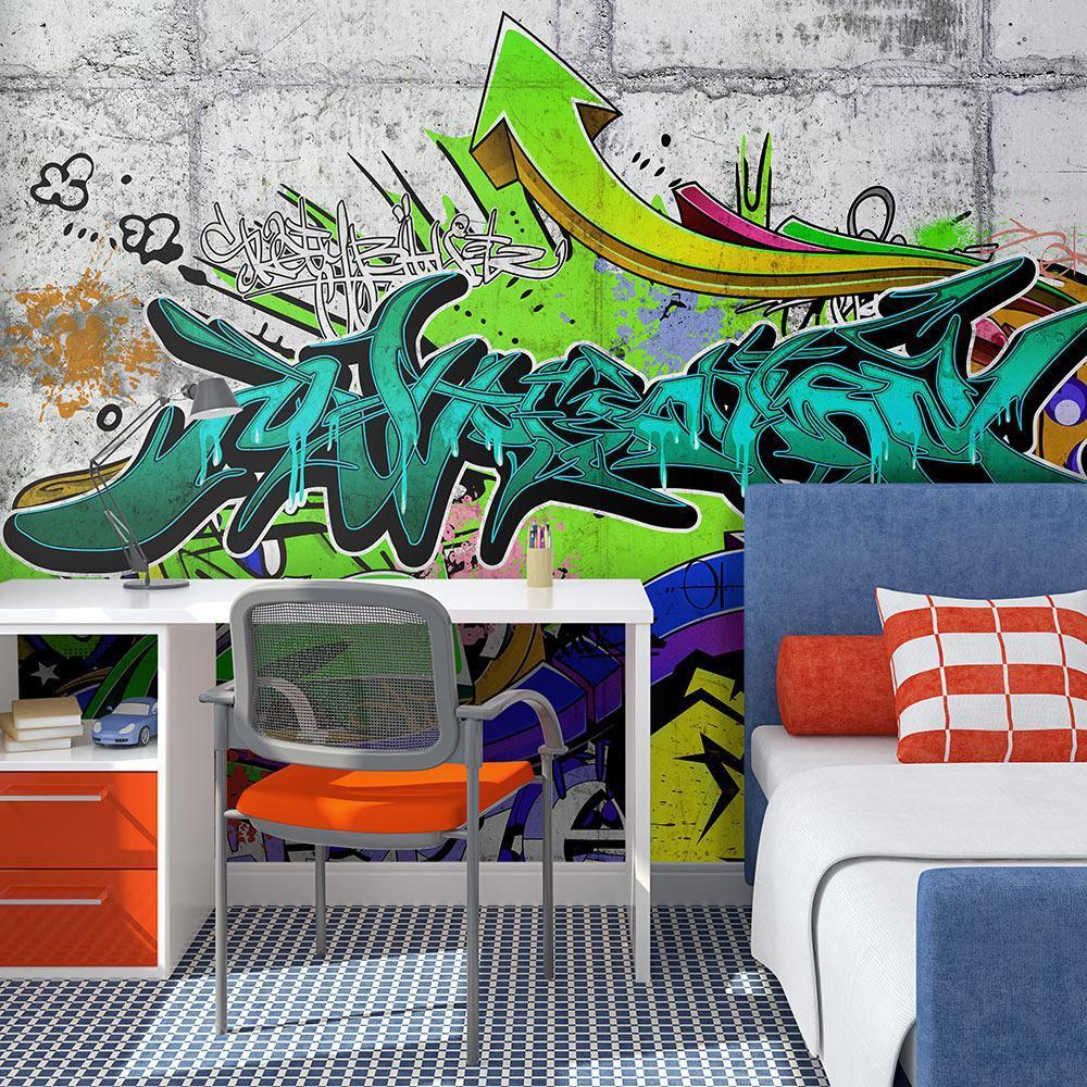 Peel and stick wall mural - Colours of a City - www.trendingbestsellers.com