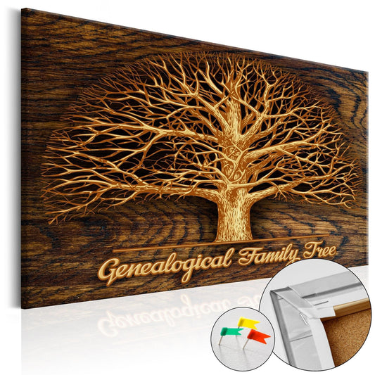 Decorative Pinboard - Family Tree [Corkboard] - www.trendingbestsellers.com