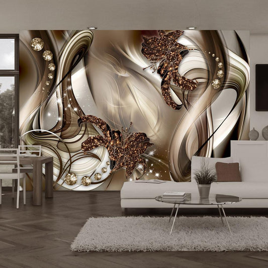 Peel and stick wall mural - Eccentric Composition - www.trendingbestsellers.com