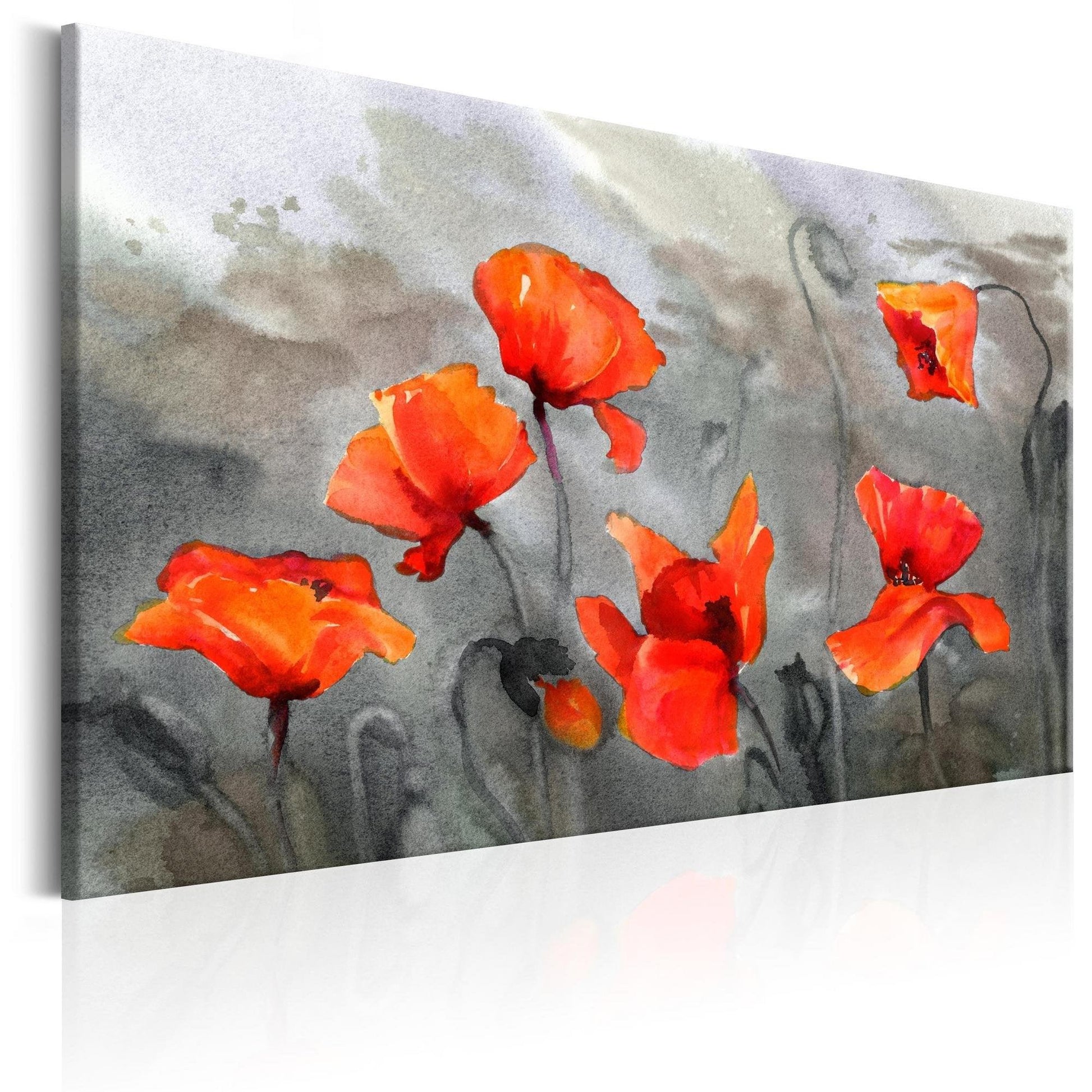 Canvas Print - Poppies (Watercolour) - www.trendingbestsellers.com
