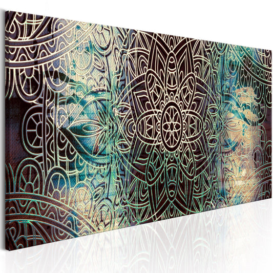Canvas Print - Mandala: Knot of Peace - www.trendingbestsellers.com