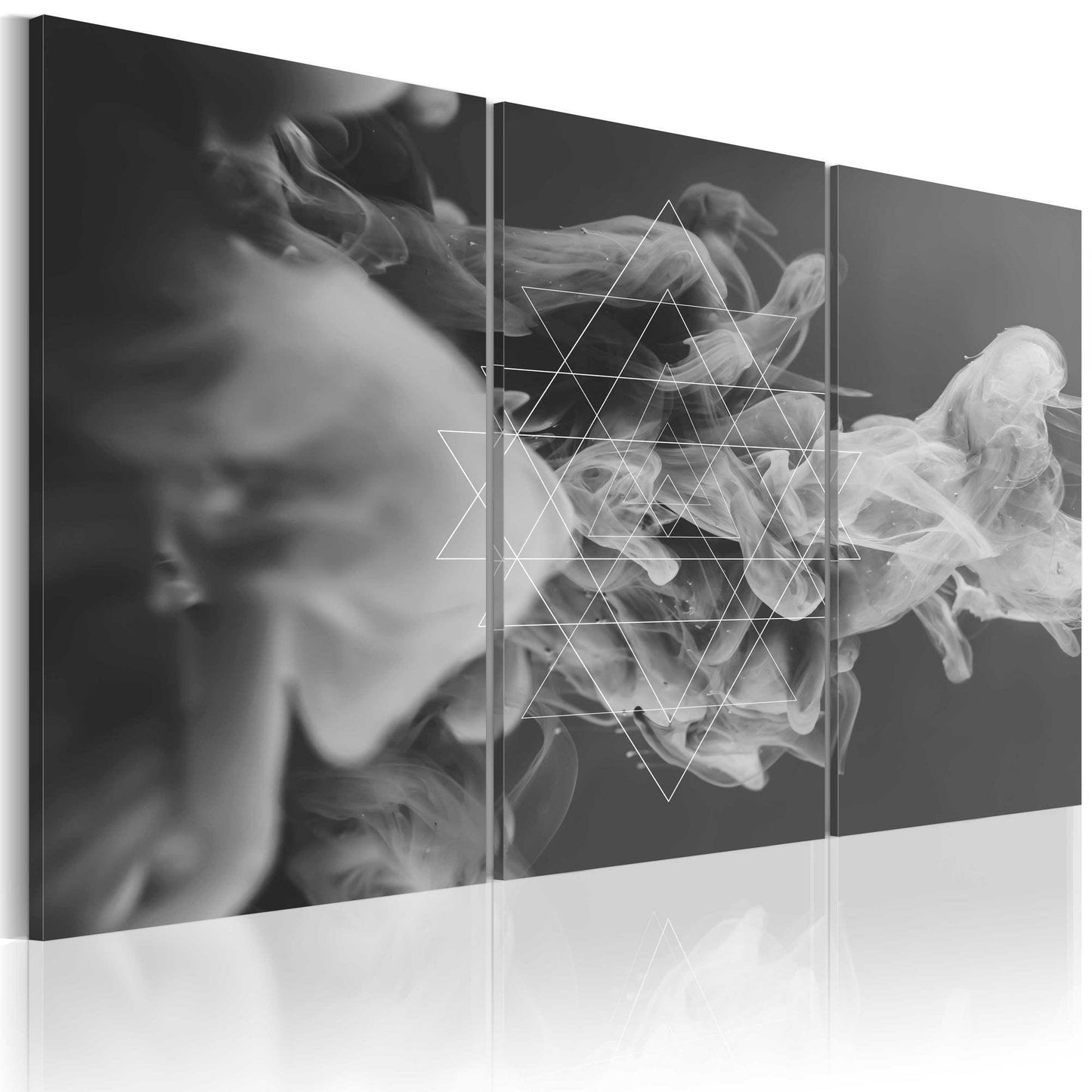 Canvas Print - Smoke and symmetry - www.trendingbestsellers.com