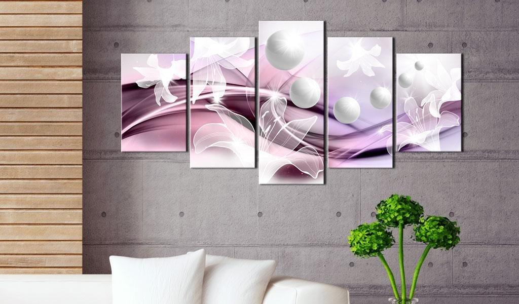 Canvas Print - A Fantasy Of Lilies - www.trendingbestsellers.com