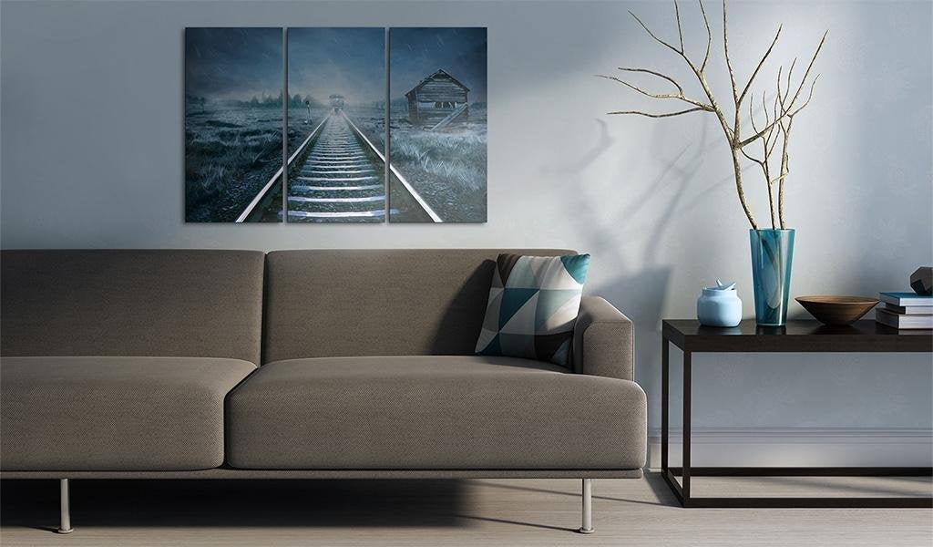 Canvas Print - A journey in the fog - www.trendingbestsellers.com
