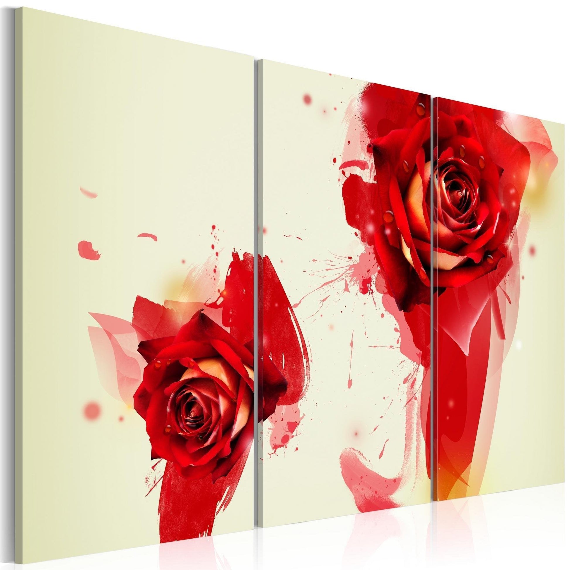 Canvas Print - A new look on a rose - www.trendingbestsellers.com