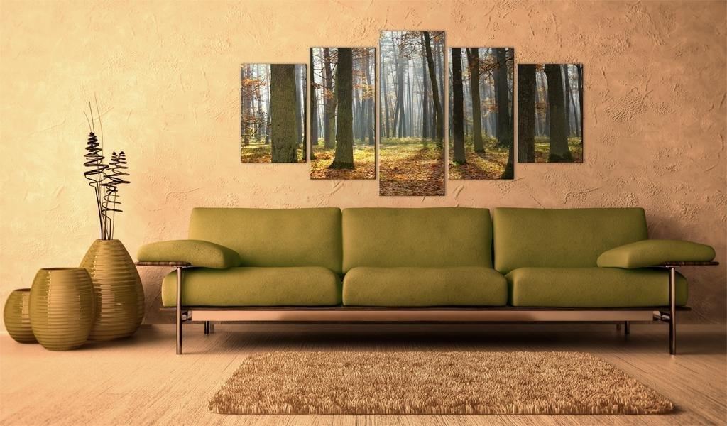 Canvas Print - A nice forest landscape - www.trendingbestsellers.com