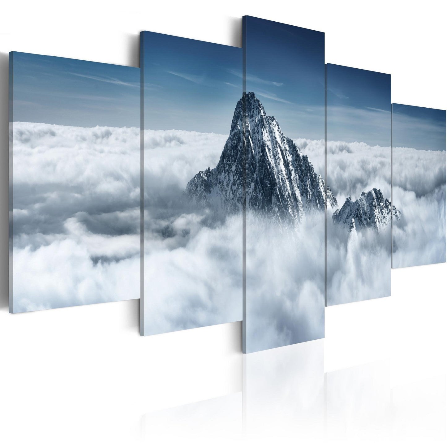 Canvas Print - A peak rising above the clouds - www.trendingbestsellers.com