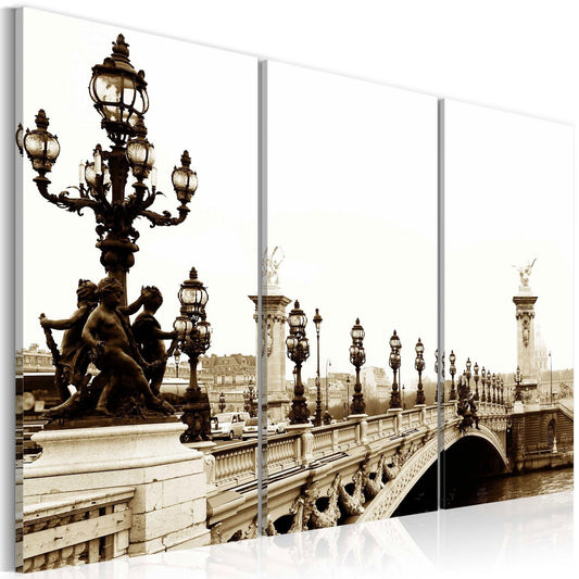 Canvas Print - A romantic walk in Paris - www.trendingbestsellers.com