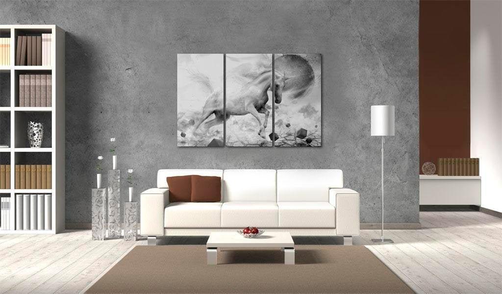 Canvas Print - A unicorn on the edge of the world - www.trendingbestsellers.com