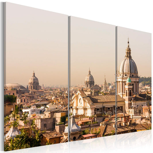 Canvas Print - Above the roofs of The Eternal City - www.trendingbestsellers.com