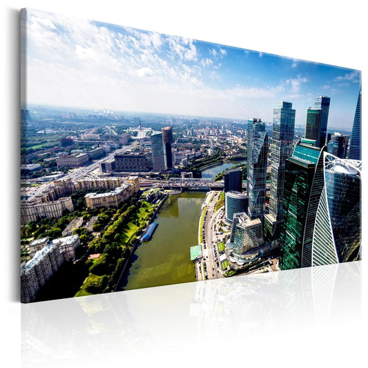 Canvas Print - Aerial view of Moscow - www.trendingbestsellers.com