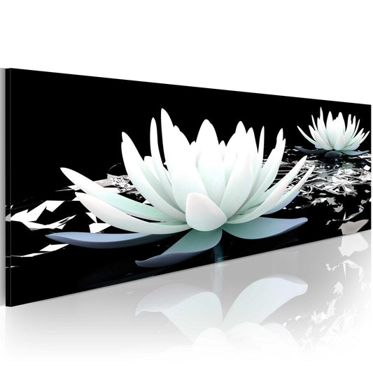 Canvas Print - Alabaster lilies - www.trendingbestsellers.com