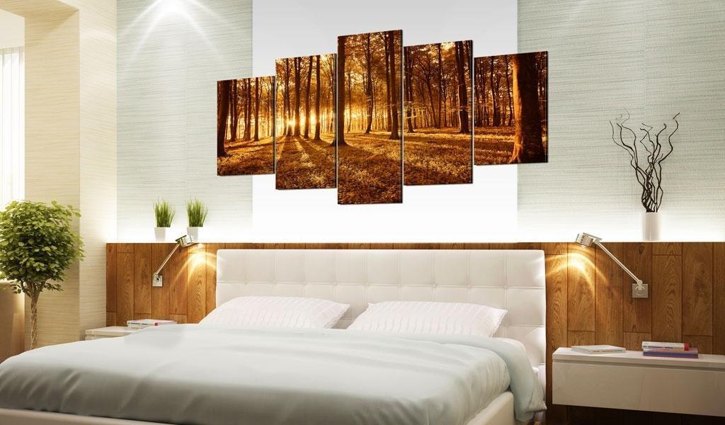 Canvas Print - Amber forest - www.trendingbestsellers.com