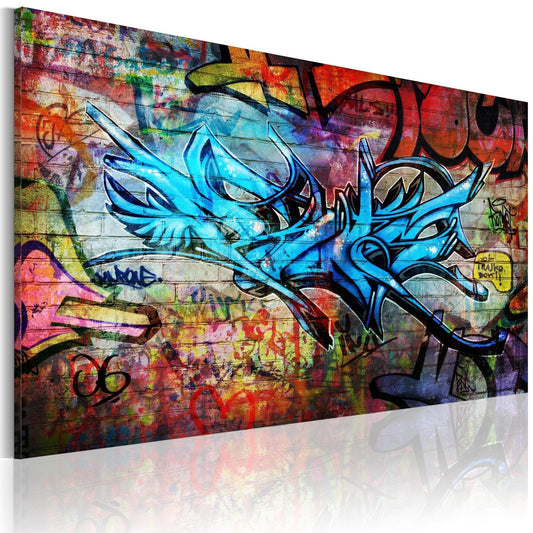 Canvas Print - Anonymous graffiti - www.trendingbestsellers.com