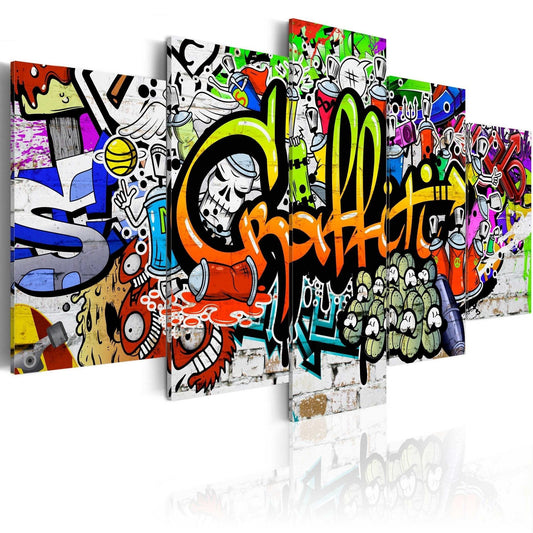 Canvas Print - Artistic Graffiti - www.trendingbestsellers.com