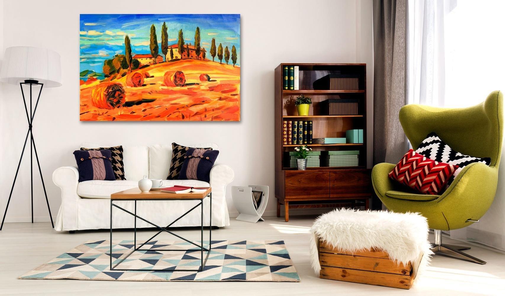 Canvas Print - August in Tuscany - www.trendingbestsellers.com