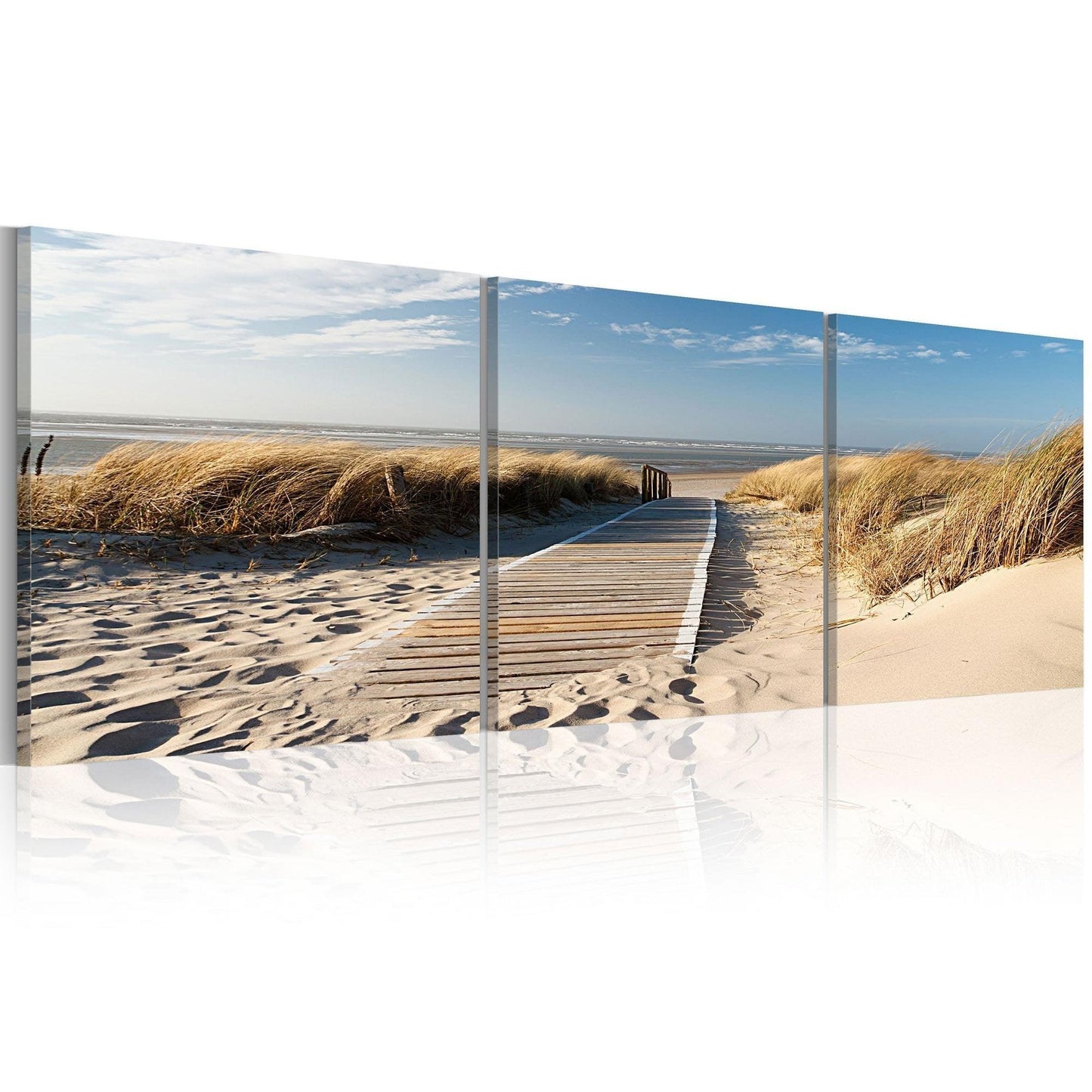 Canvas Print - Beach (Triptych) - www.trendingbestsellers.com
