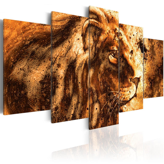 Canvas Print - Beautiful Lion - www.trendingbestsellers.com