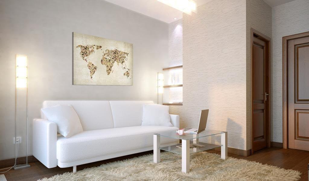 Canvas Print - Beige shades of the World - www.trendingbestsellers.com