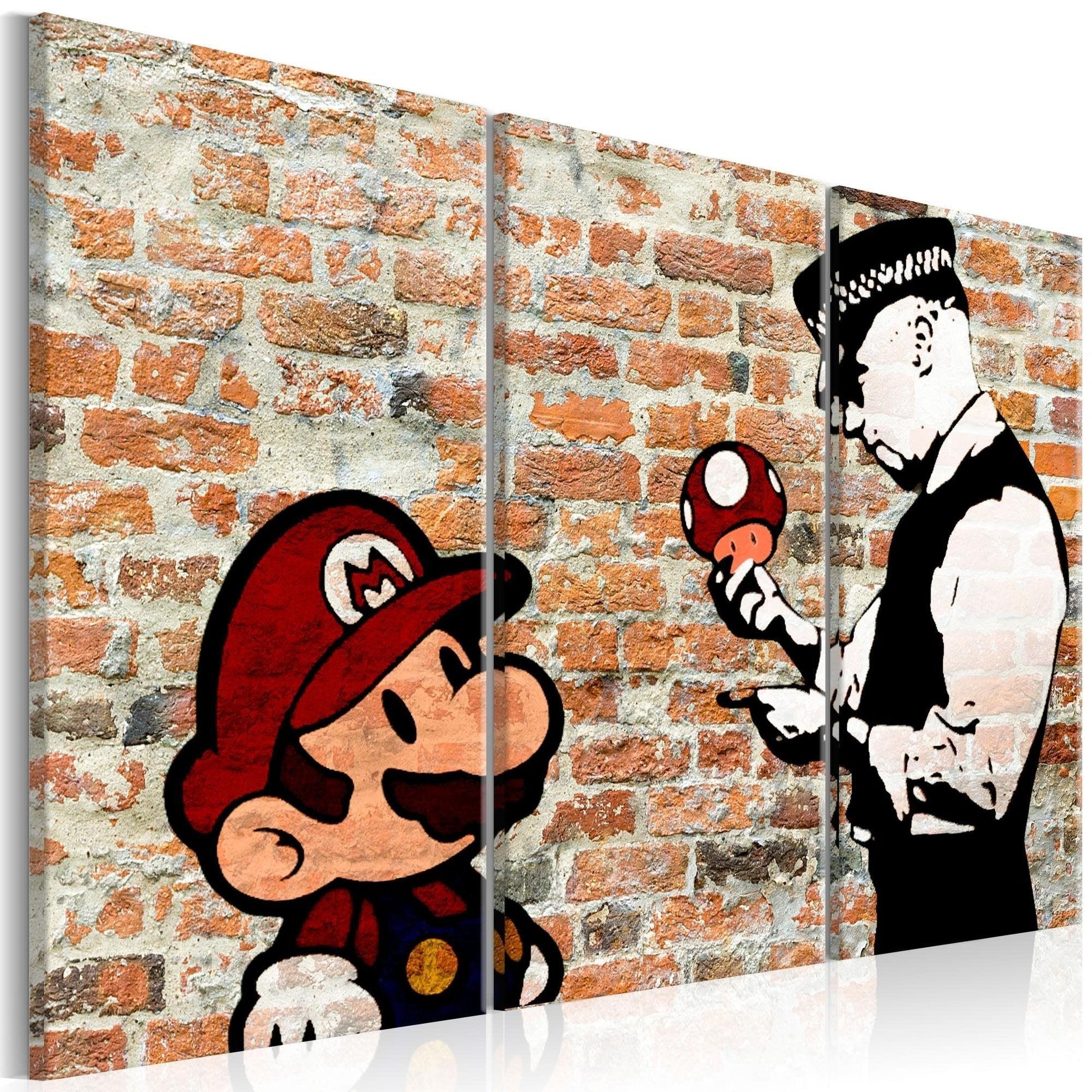 Canvas Print - Caught Mario - www.trendingbestsellers.com