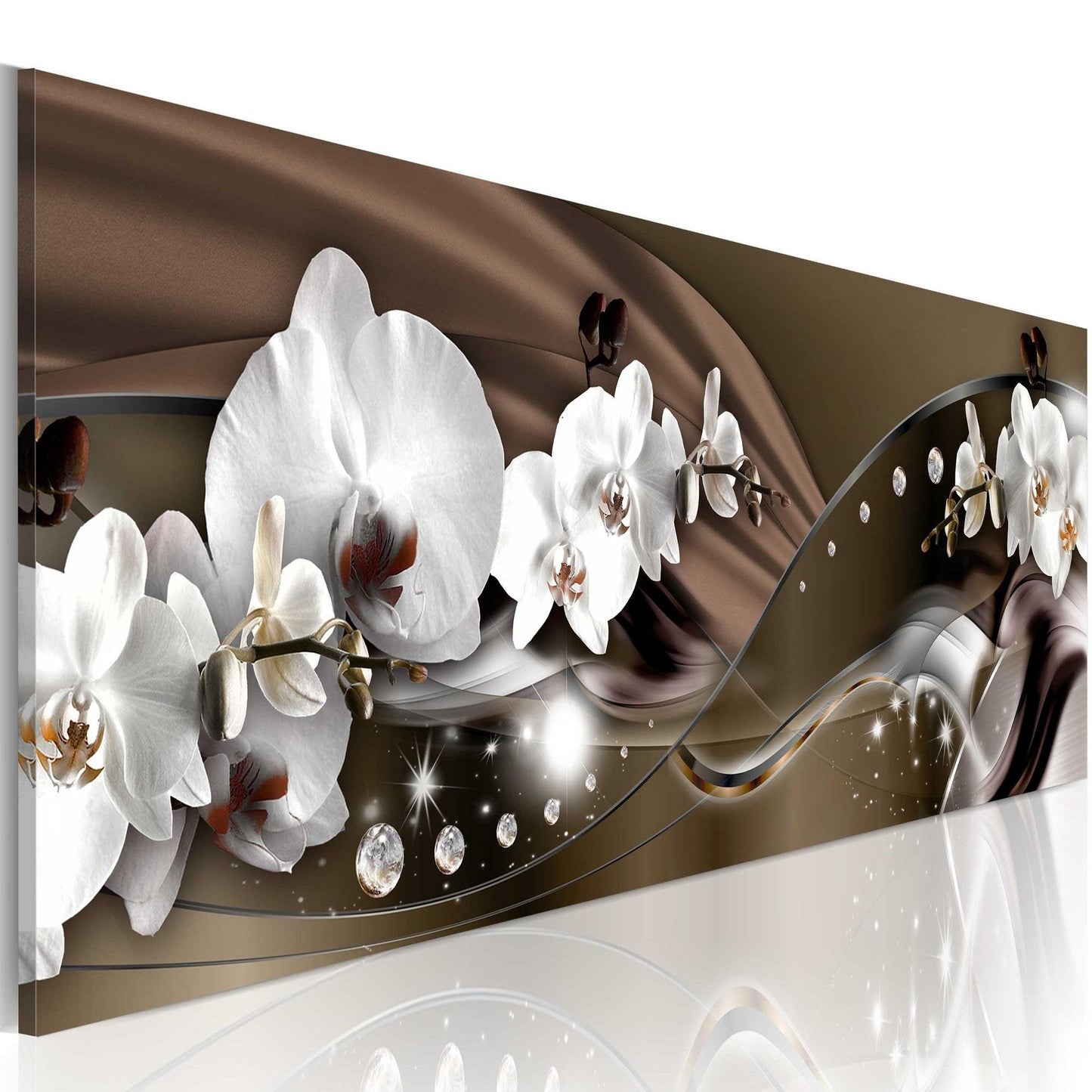 Canvas Print - Chocolate Dance of Orchid - www.trendingbestsellers.com