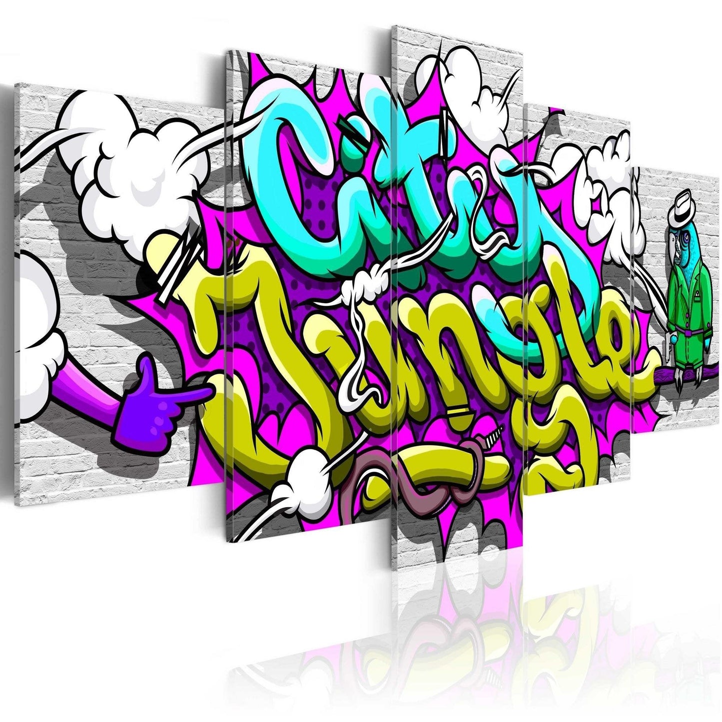 Canvas Print - City Jungle - www.trendingbestsellers.com