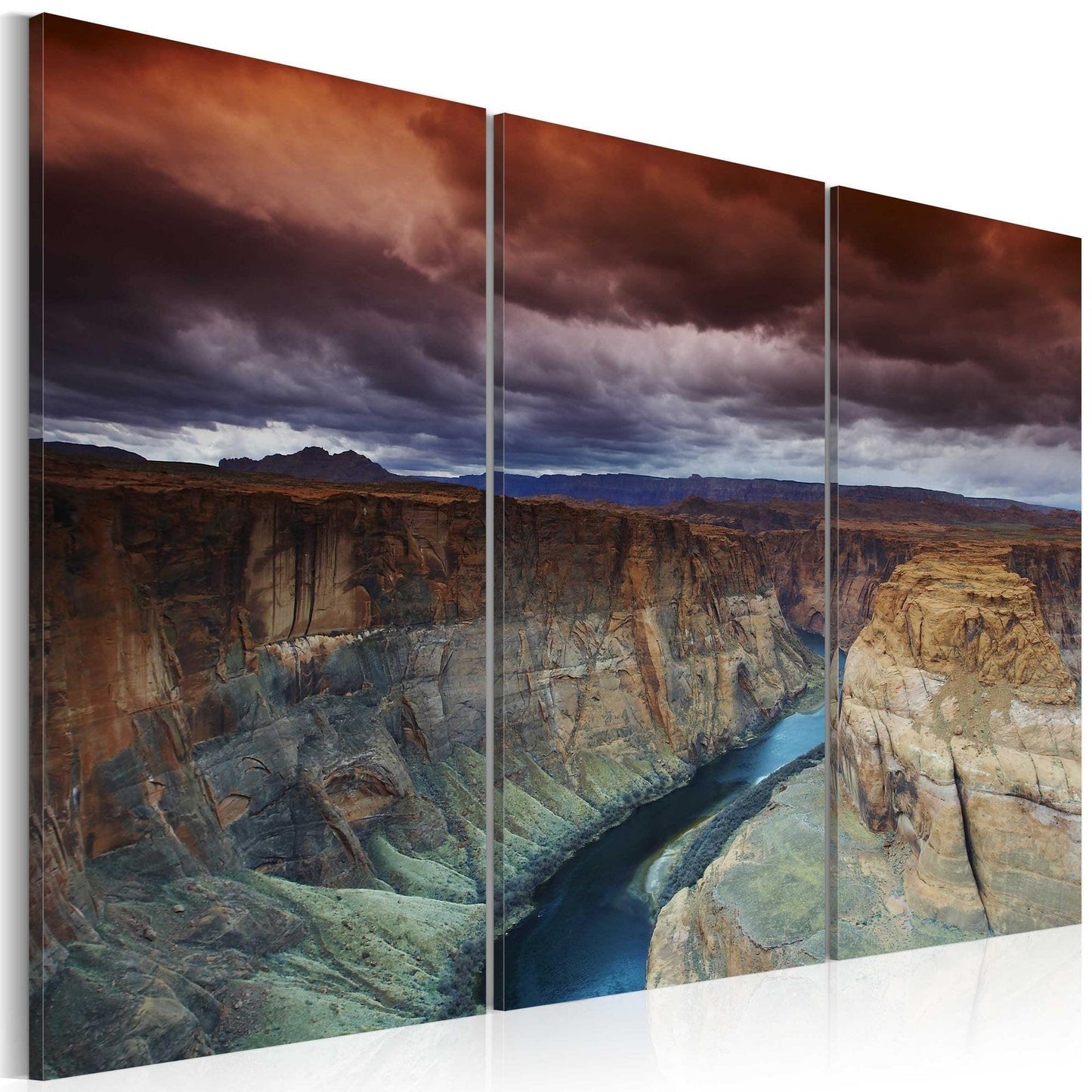 Canvas Print - Clouds over the Grand Canion in Colorado - www.trendingbestsellers.com