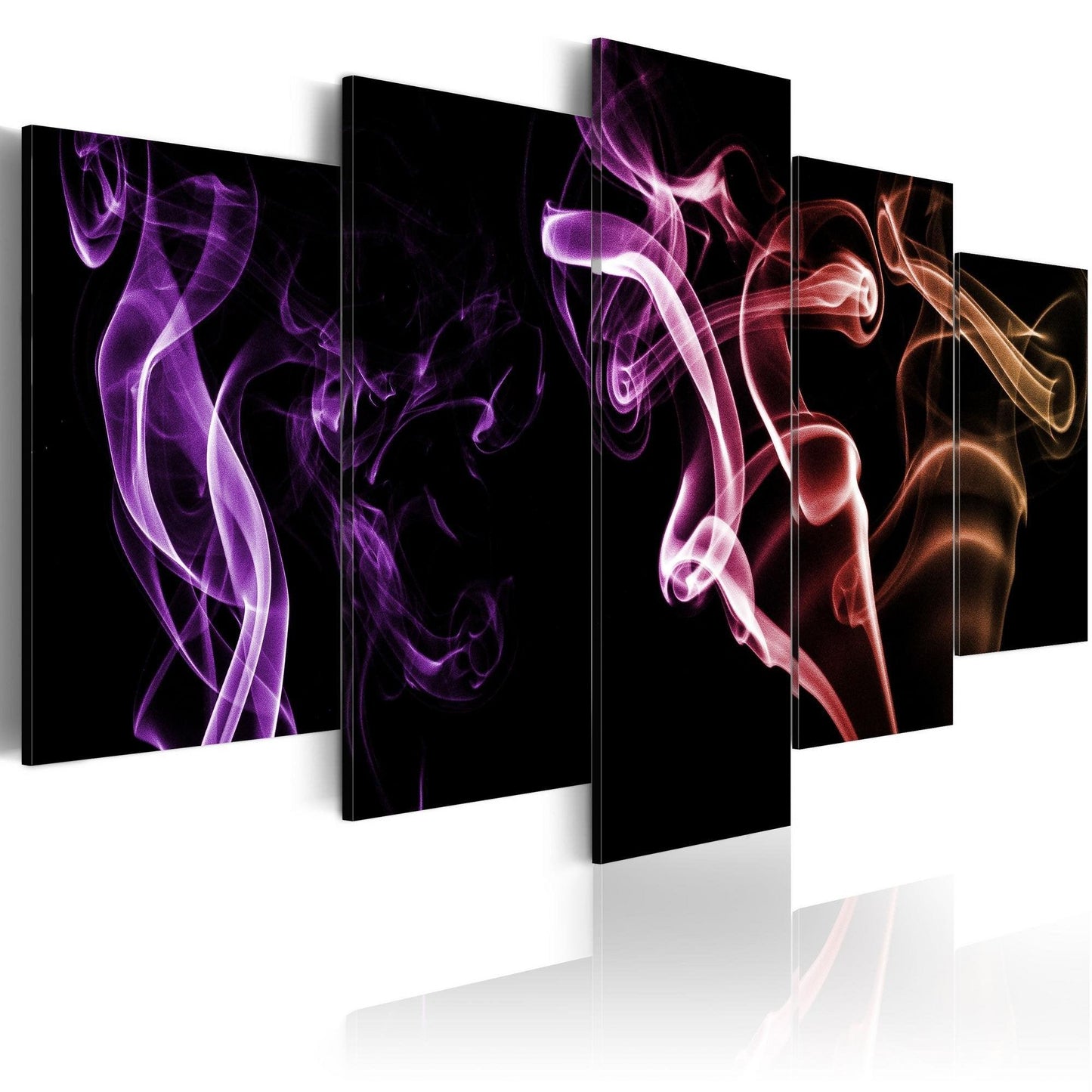 Canvas Print - Colored smoke - 5 pieces - www.trendingbestsellers.com