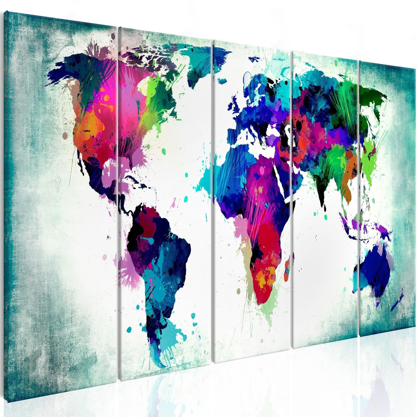 Canvas Print - Colourful Chaos - www.trendingbestsellers.com