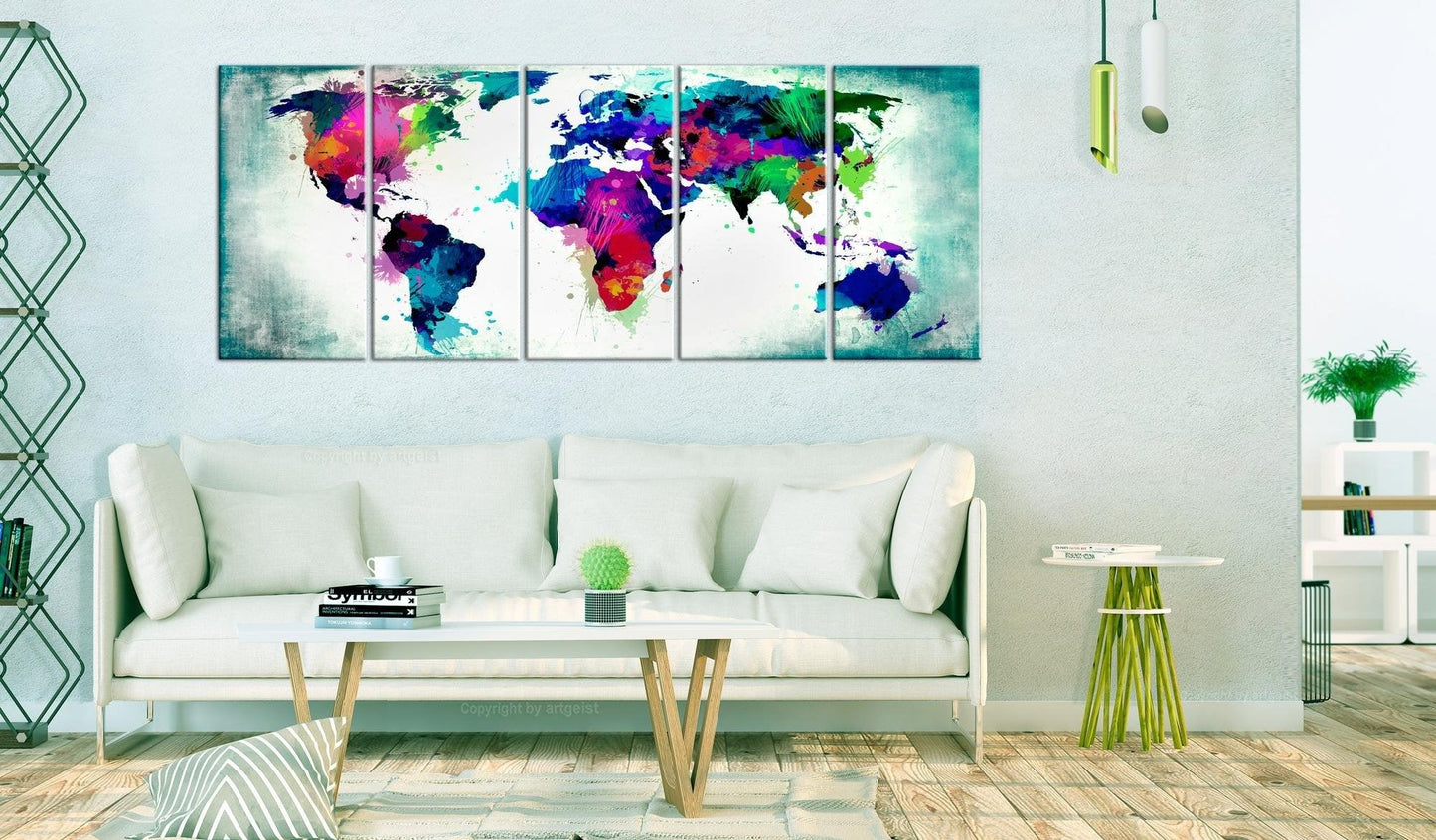 Canvas Print - Colourful Chaos - www.trendingbestsellers.com