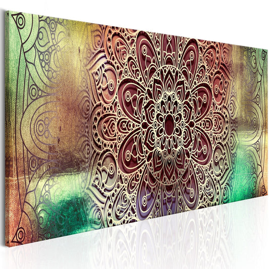 Canvas Print - Colourful Mandala - www.trendingbestsellers.com