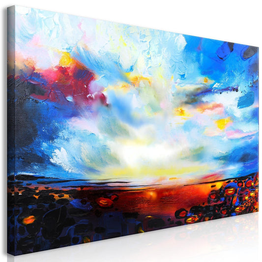 Canvas Print - Colourful Sky (1 Part) Wide - www.trendingbestsellers.com