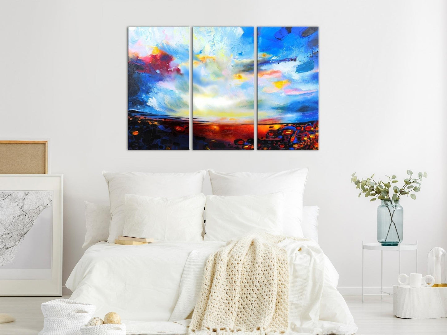 Canvas Print - Colourful Sky (3 Parts) - www.trendingbestsellers.com