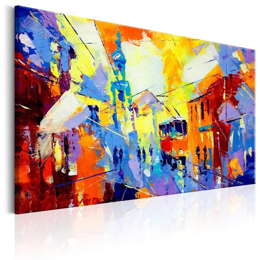 Canvas Print - Colours of the City - www.trendingbestsellers.com