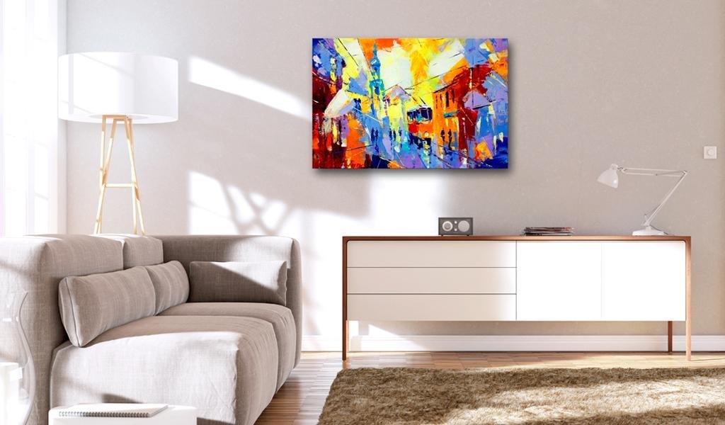 Canvas Print - Colours of the City - www.trendingbestsellers.com