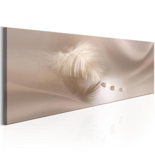 Canvas Print - Delicate Feather - www.trendingbestsellers.com