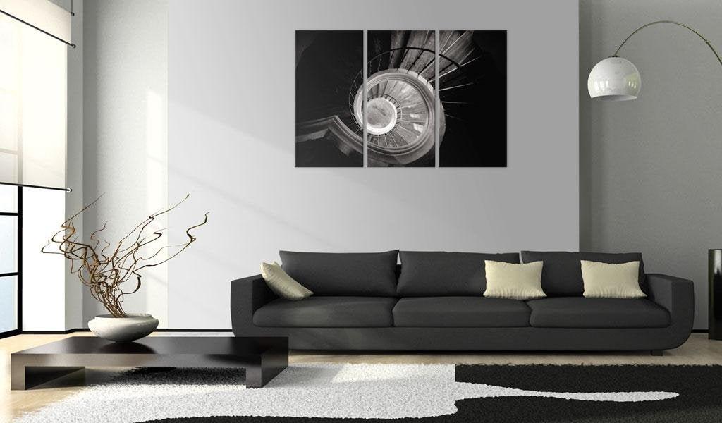 Canvas Print - Down a spiral staircase - www.trendingbestsellers.com