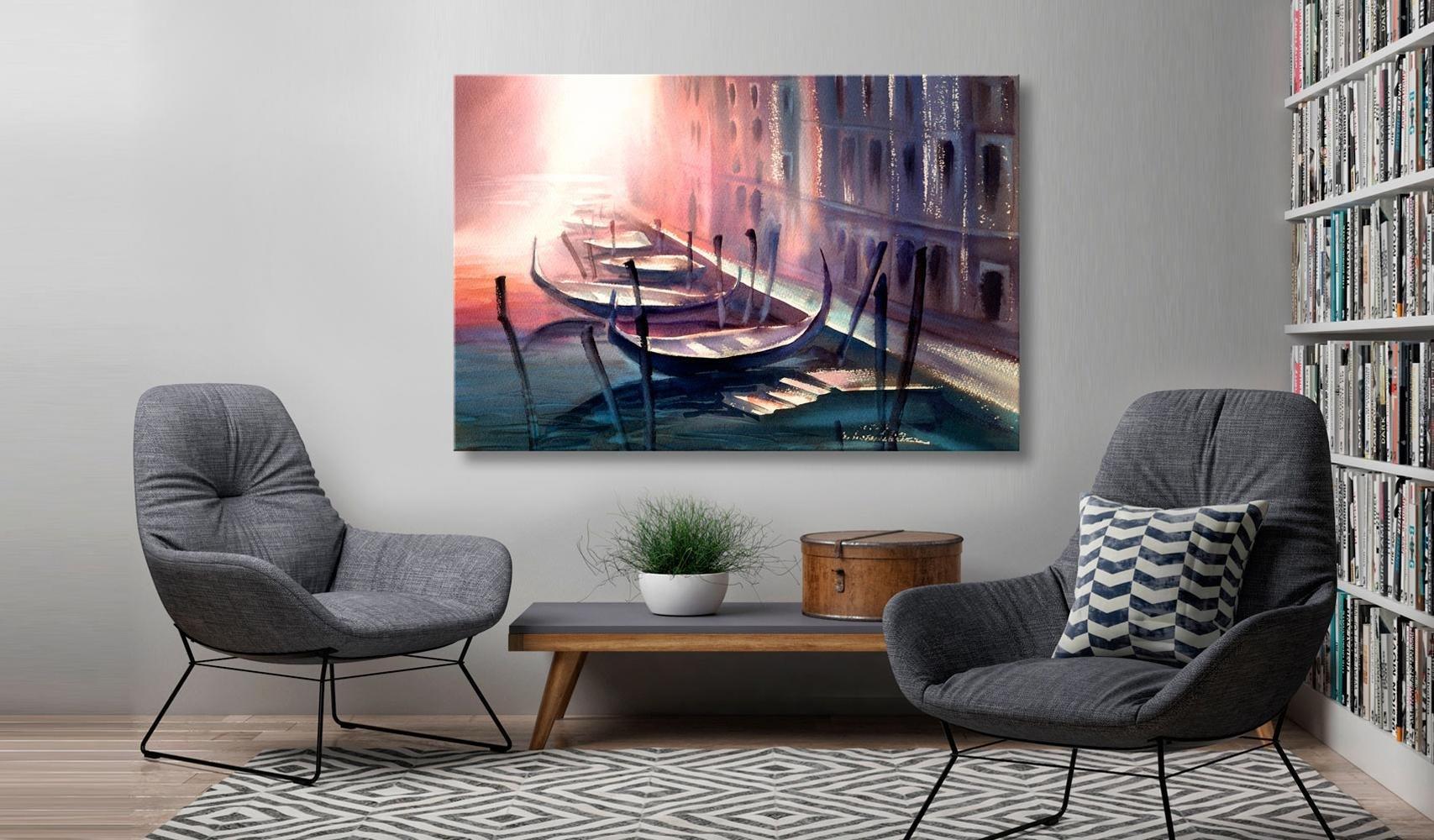 Canvas Print - Early Morning in Venice - www.trendingbestsellers.com