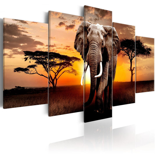 Canvas Print - Elephant Migration - www.trendingbestsellers.com