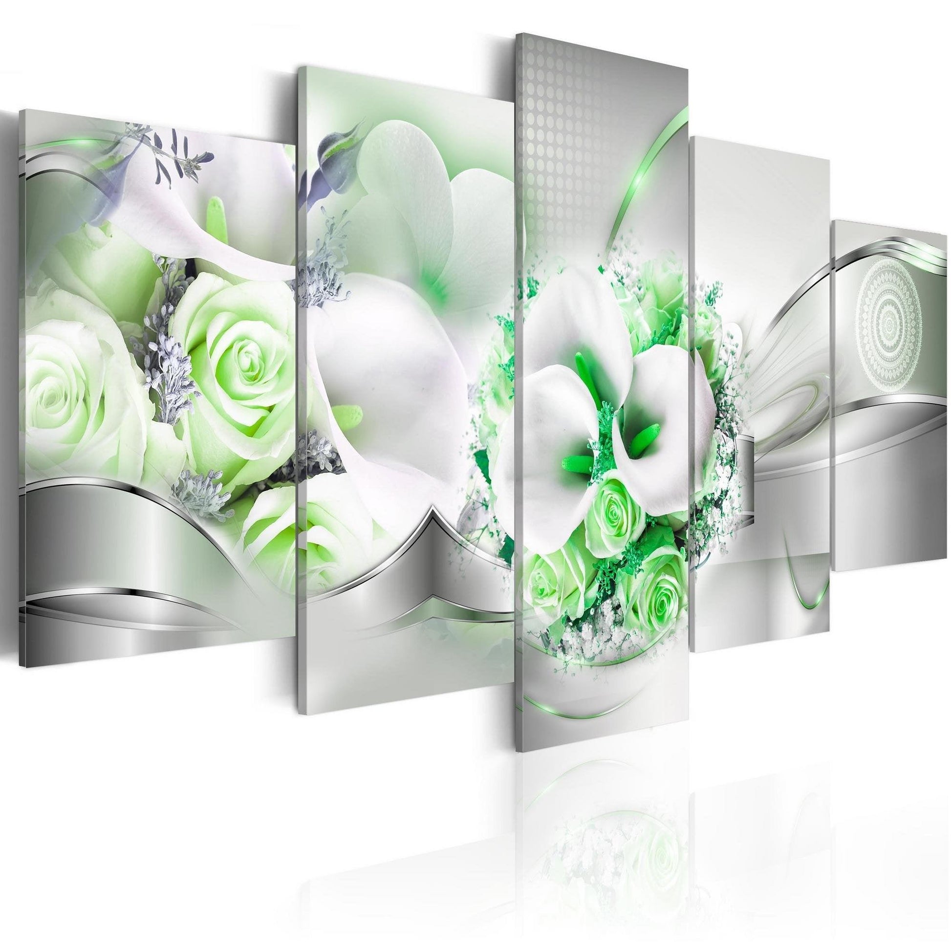 Canvas Print - Emerald Bouquet - www.trendingbestsellers.com