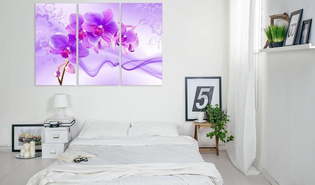 Canvas Print - Ethereal orchid - violet - www.trendingbestsellers.com