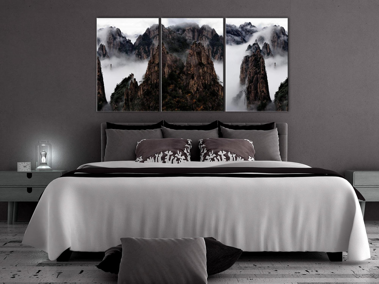 Canvas Print - Faces of Earth (3 Parts) - www.trendingbestsellers.com