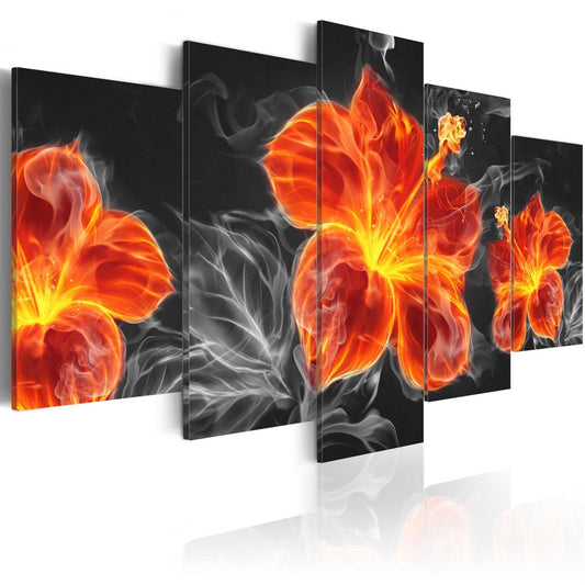 Canvas Print - Fire Lily - www.trendingbestsellers.com