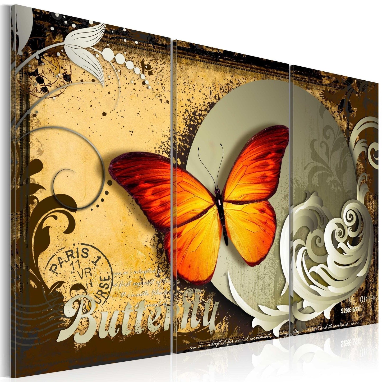 Canvas Print - Flight of a butterfly - www.trendingbestsellers.com