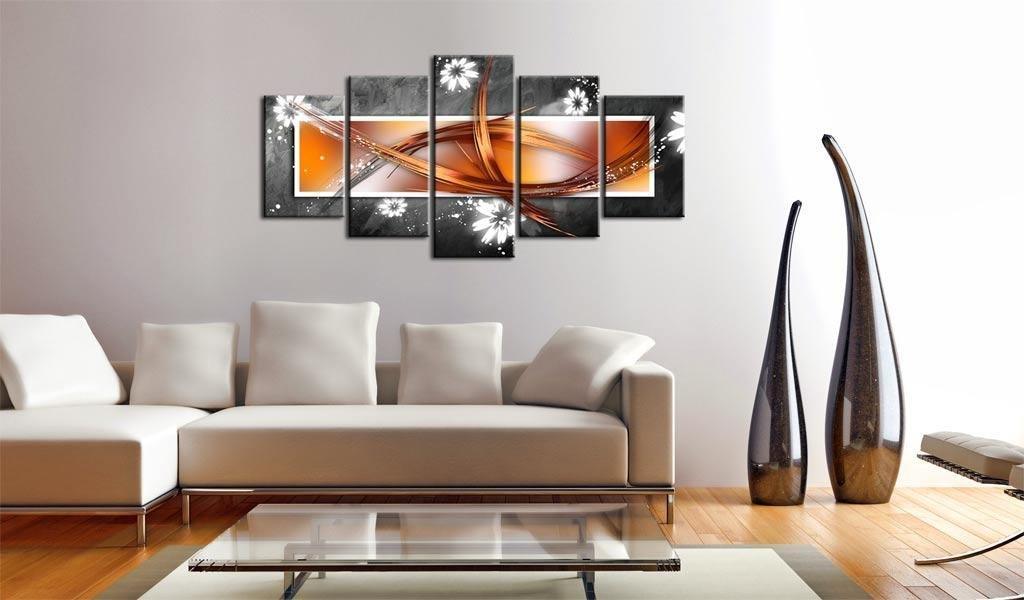 Canvas Print - Flowers and abstract - www.trendingbestsellers.com