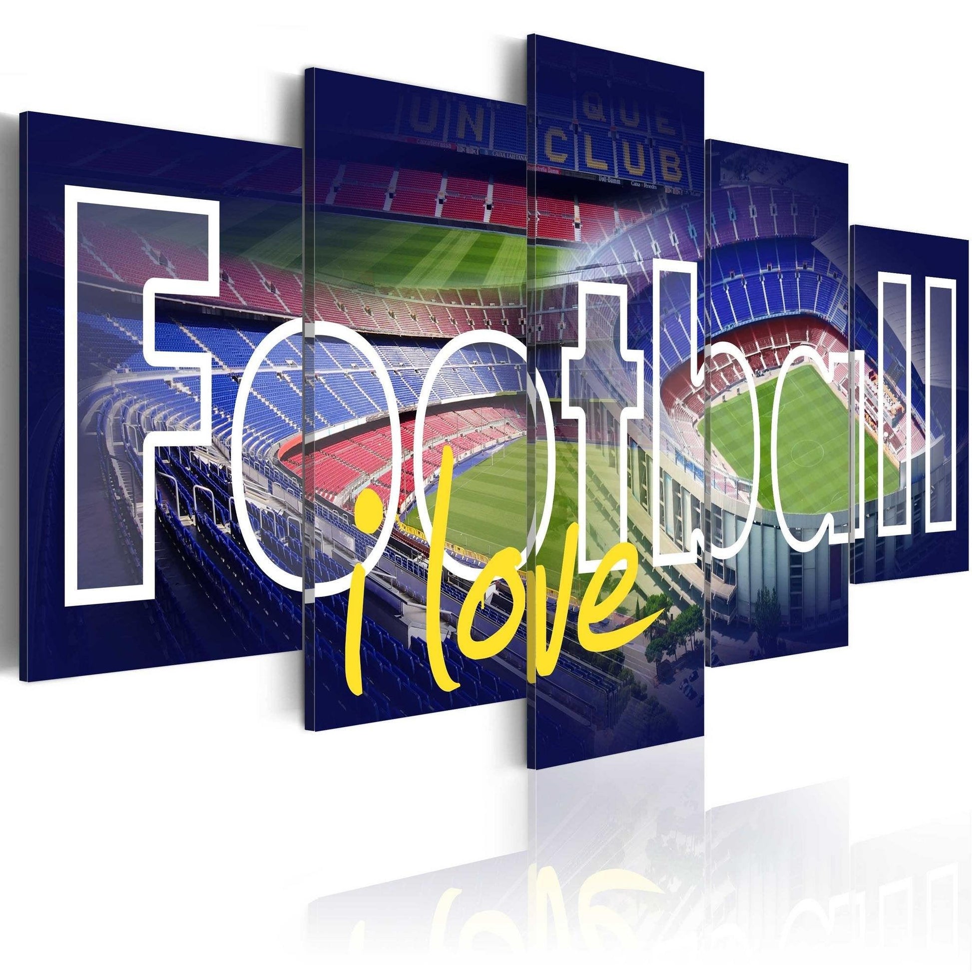 Canvas Print - Football My Love - www.trendingbestsellers.com