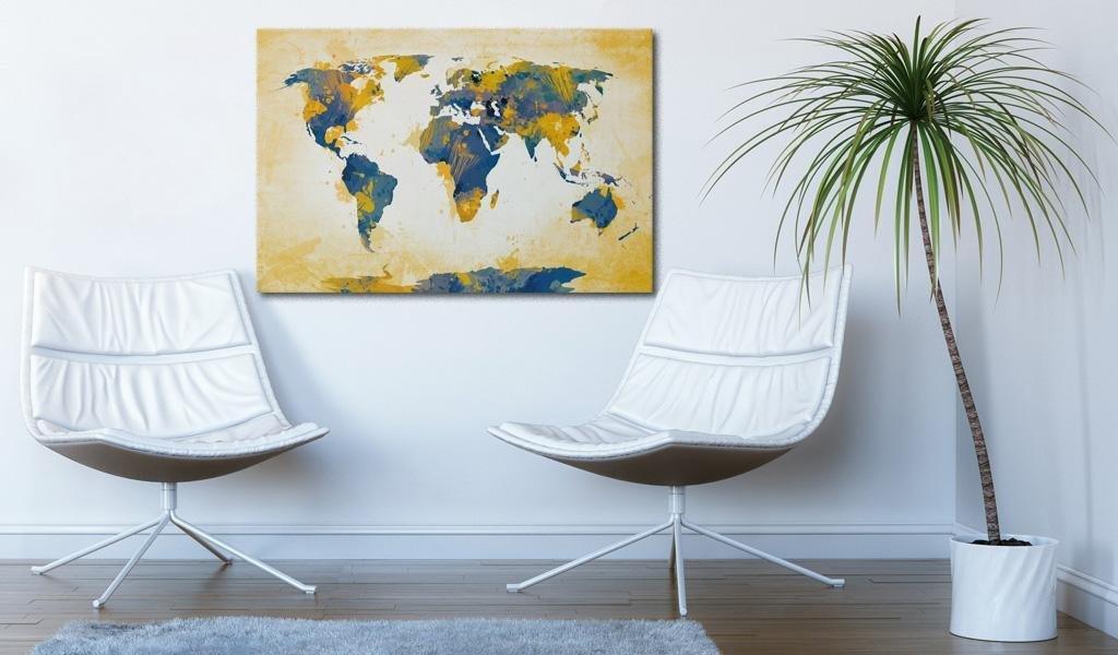 Canvas Print - Four corners of the World - www.trendingbestsellers.com