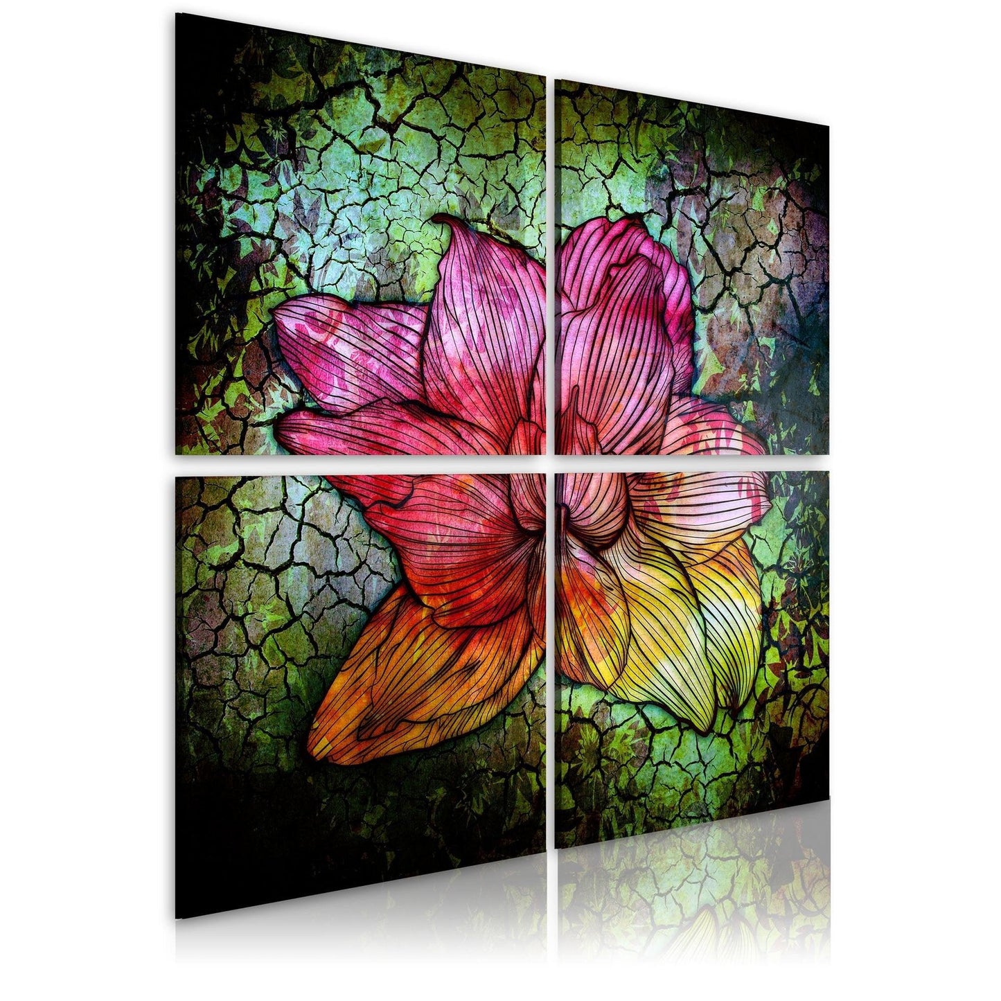 Canvas Print - Glass flower - www.trendingbestsellers.com